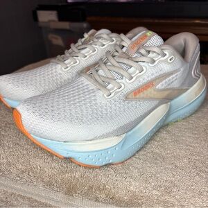 Brooks Women’s Glycerin 21 1204081B195 White Running Shoes Sneakers Size 10 B